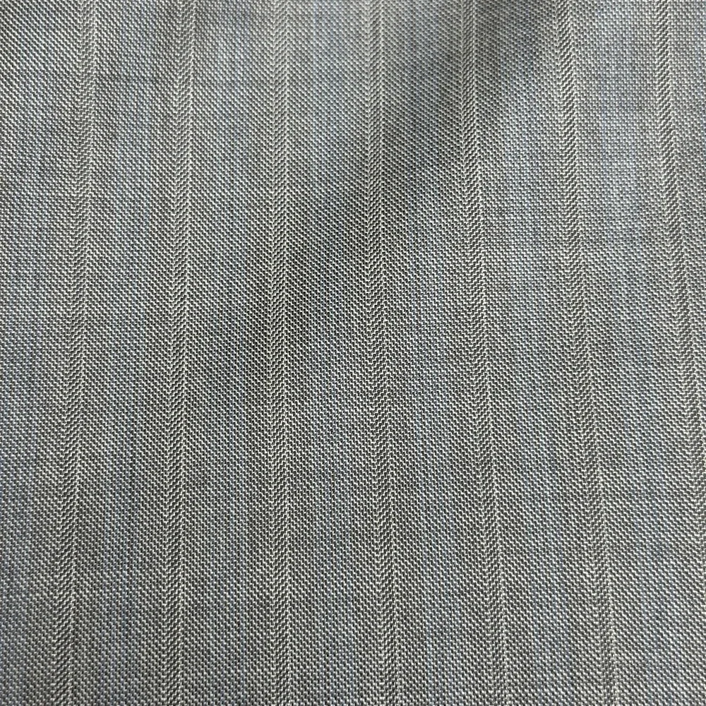 Canali Suit Mens EU 50 34x30 Gray Wool Striped 2 Piece Jacket Pants Made Italy